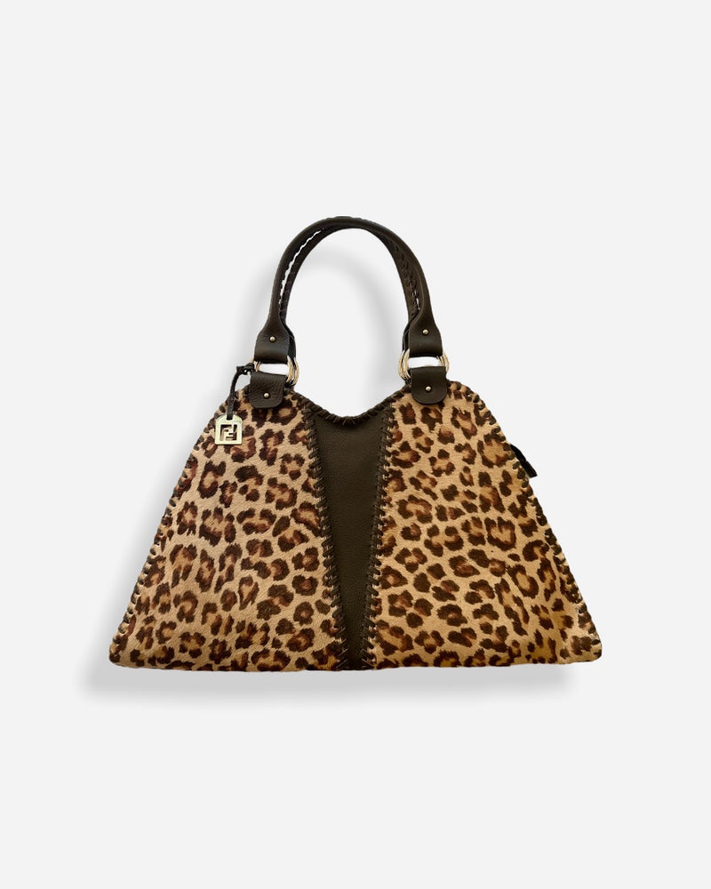 Fendi Leopard Shoulder Bags